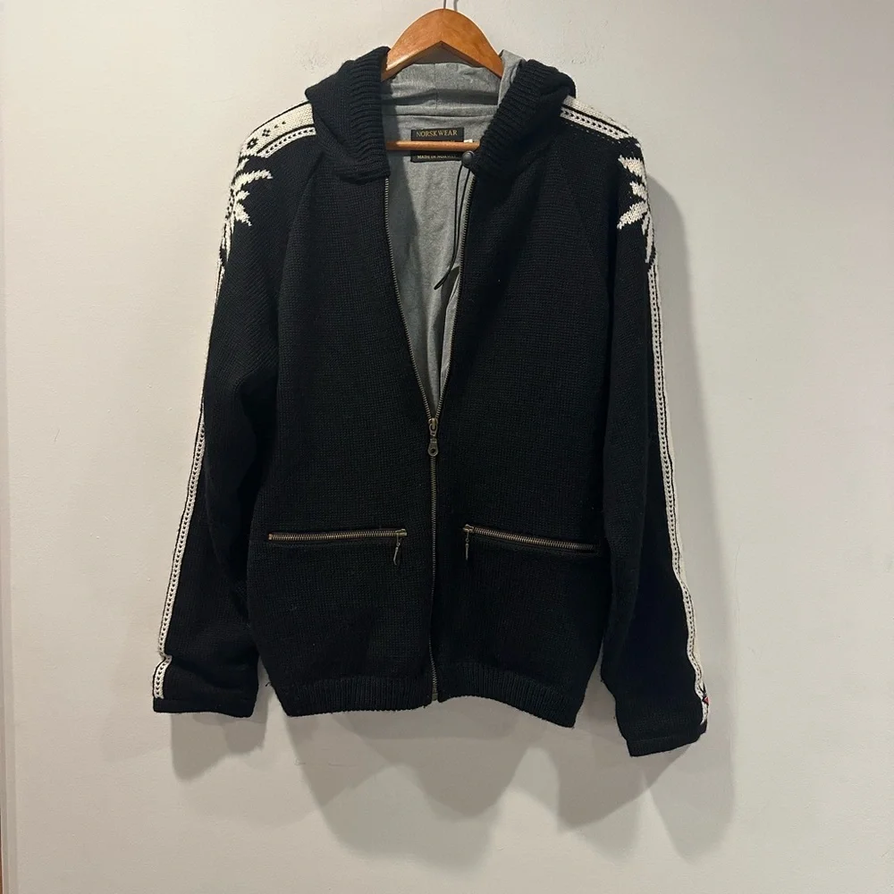 NORSK Wear Black Lined Jacket with Hood